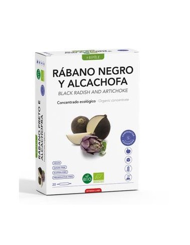 Bipole Rabano Negro Y Alcachofa 20 Amp de Bipole