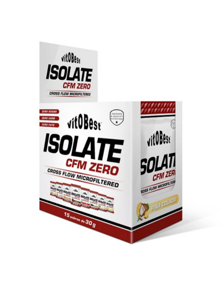 Isolate Cfm Zero 15 Sobres 30 G Piña Colada de Vit.O.Best