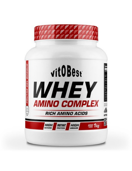 Whey Amino 1 Kg Frutas Del Bosque de Vit.O.Best