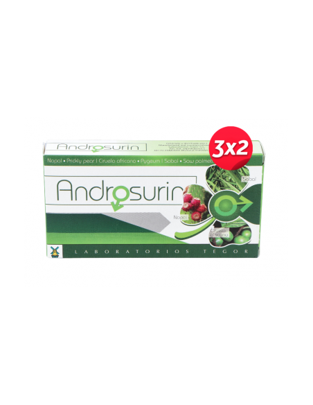 Androsurin 40 Caps (Prostacal+) de Tegor