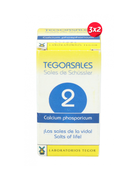 Tegorsal Nº 2  (20 G) Comprimidos de Tegor