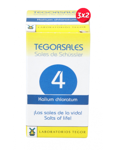 Tegorsal Nº 4 (20 G) Comprimidos de Tegor