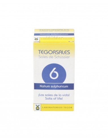 Tegorsal Nº 6 (20 G) Comprimidos de Tegor