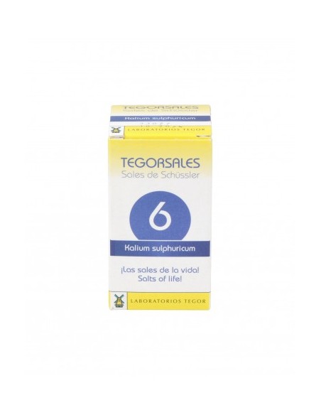Tegorsal Nº 6 (20 G) Comprimidos de Tegor