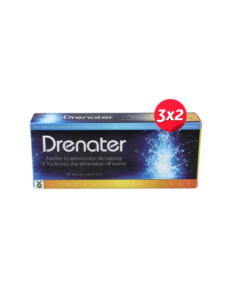 Drenater 20 Viales De 10 Ml. de Tegor