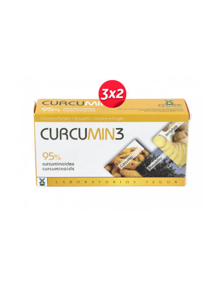 Curcumin 3  30 Comprimidos de Tegor
