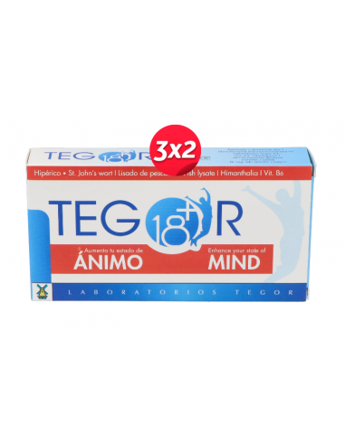 Tegor 18 +  40 Capsulas de Tegor