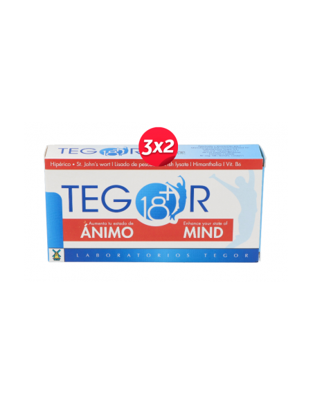 Tegor 18 +  40 Capsulas de Tegor