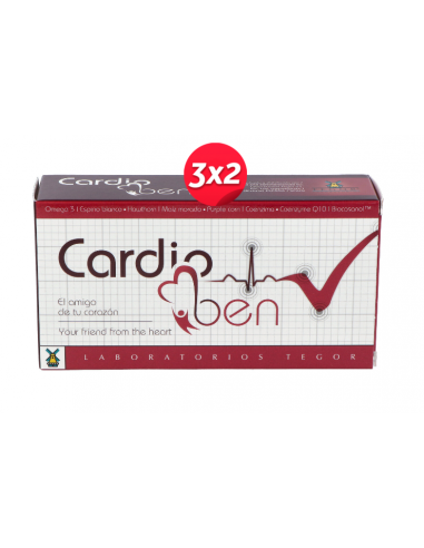 Cardioben 60 Capsulas de Tegor