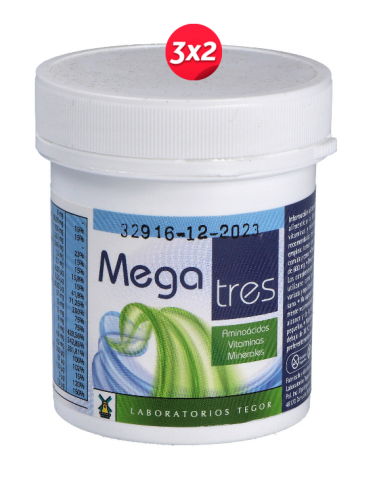 Megatres 90 Capsulas de Tegor