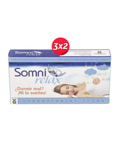 Somnirelax 40 Capsulas de Tegor