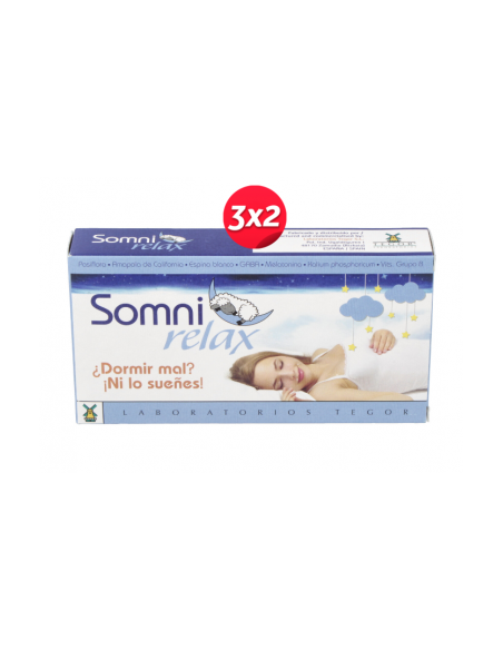 Somnirelax 40 Capsulas de Tegor