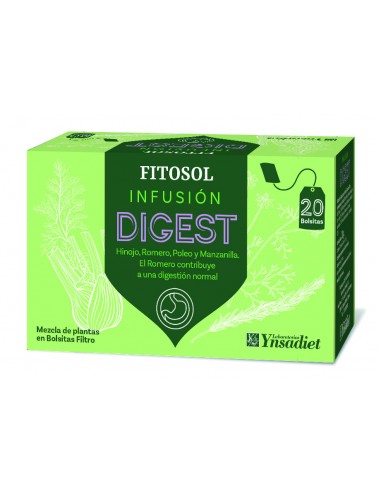 Dg-Digest (Digestiva) 20 Filtros de Ynsadiet