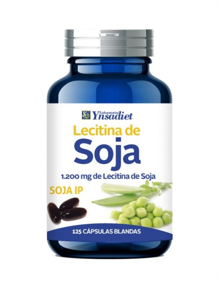 Lecitina De Soja 1200Mg. 125 Perlas Hijas Del Sol de Ynsadie