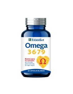 Omega 3-6-7-9 30 Caps. V de Ynsadiet