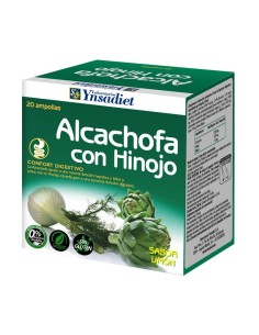 Alcachofa + Hinojo  0% Azucar 20 Amp de Ynsadiet