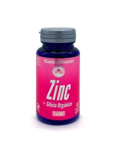 Zinc + Silicio Orgánico 60 Caps. V de Ynsadiet