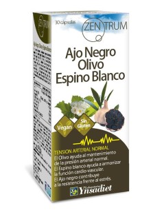 Olivo, Ajo Negro Y Espino 30 Caps. V de Ynsadiet