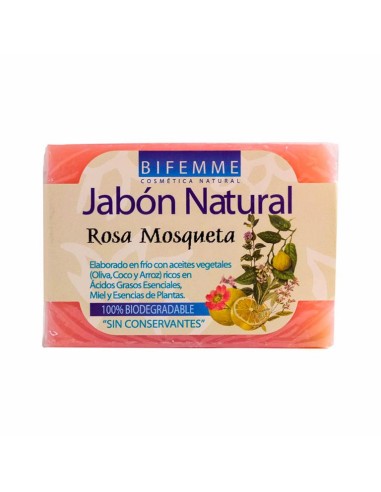 Jabón Rosa Mosqueta 100 Gr de Ynsadiet