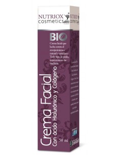 Crema Facial Bio Con Ac. Hial. Y Colag 50 Ml de Ynsadiet