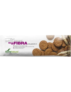 Galletas Fibra Integrales 165Gr de Soria Natural