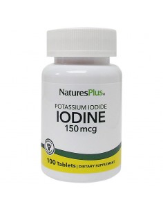 Iodine (Yoduro De Potasio) 100 Comprimidos de Natures Plus