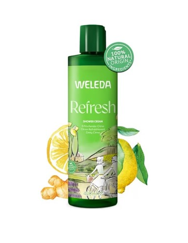 Weleda Refresh Gel de Ducha Cremoso 400 ml
