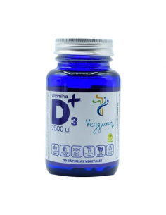 Vitamina D3+ 2500Ui 30Cap. de Veggunn