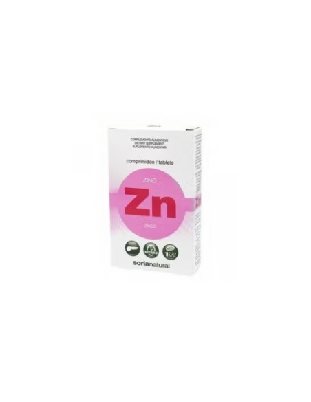 Retard Zinc 48 Comprimidos de Soria Natural