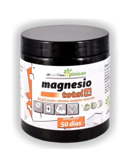 Magnesio Total Polvo x4 Pinisan  Energía y Bienestar Natural