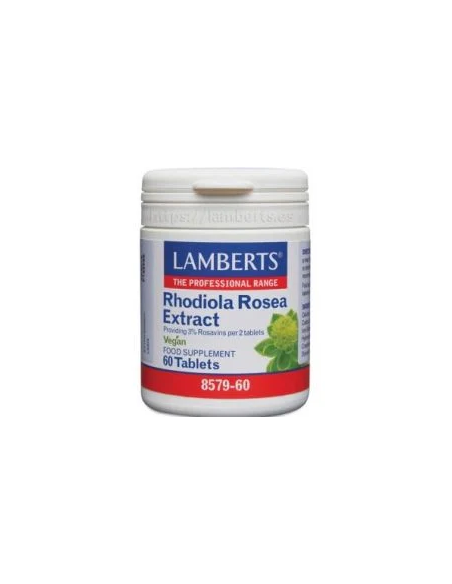 Pack 5 Uds. Rhodiola Rosea 117,3 mg    NOVEDAD de Lamberts