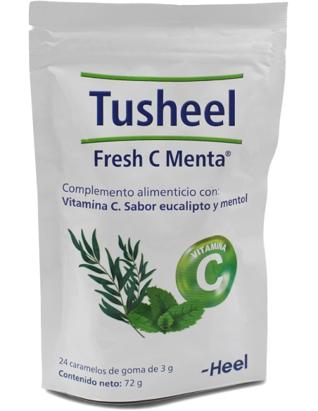 Fresh C Menta 24 Caramelos Eucalipto Y Mentol de Heel