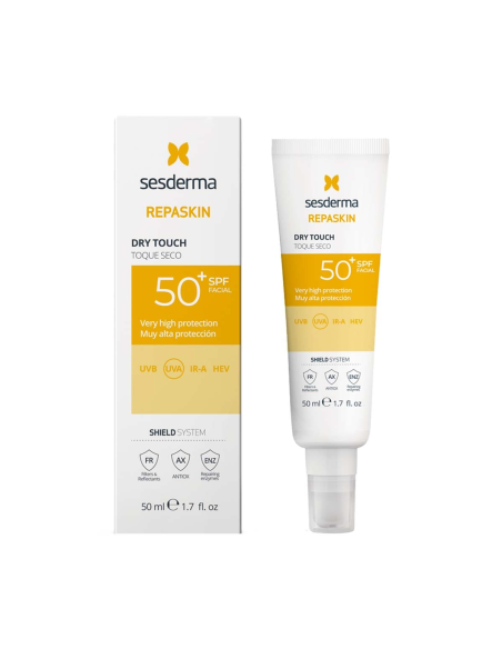 Fotoprotector Spf 50+ Facial Toque Seco 50 Ml de Sesderma