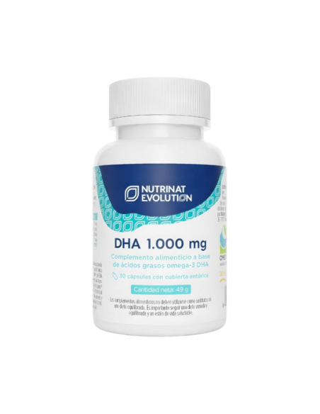 Dha 1000 Mg   Novedad 30 Caps  de Nutrinat Evolution