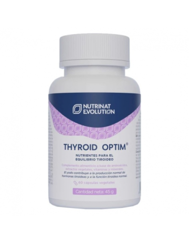 Thyroid Optim   Novedad 60 Vcaps  de Nutrinat Evolution