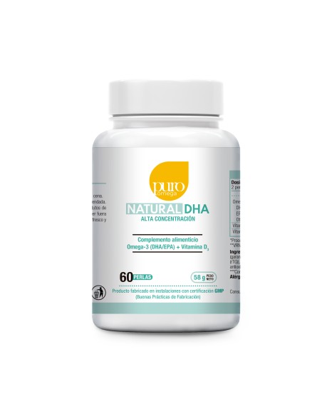 Pack 2 ud Natural Dha Alta Concentracion 60 Perlas