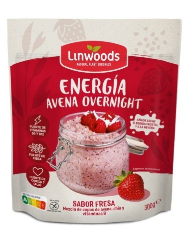 Avena Overnight Energía Fresa