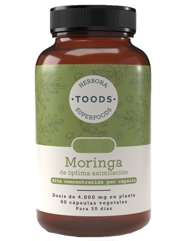 Toods Moringa 60 Vcaps. de Herbora