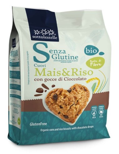 Galletas de Maíz y Arroz con Chips de Chocolate