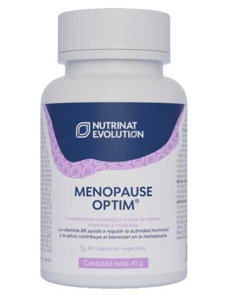Menopause Optim  Novedad  60 VCPAS de Nutrinat Evolution