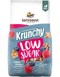 Muesli Krunchy de Frutos Rojos Bajo en Azúcar Very Berry Bio