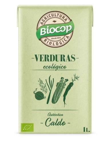 Caldo De Verduras Autentico  Tetrabrick 1Lt Bio de Biocop