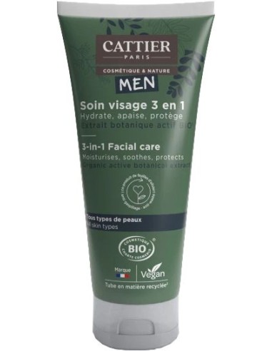 Hombre - Cuidado Facial 3En1 50Ml de Cattier
