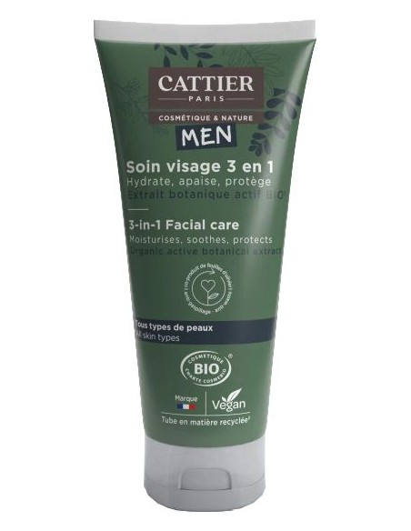 Hombre - Cuidado Facial 3En1 50Ml de Cattier