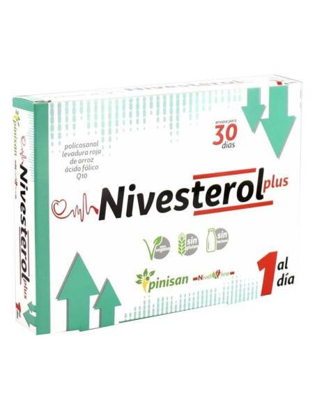 Nivesterol Plus, Nivel Line, 30 Cáps. de Pinisan