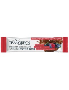 Barrita de Chocolate Negro y Frutos Rojos