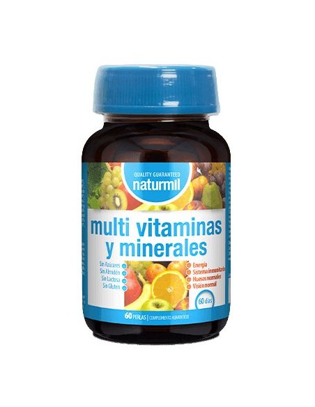 Multivitaminas & Minerales Perlas 60 Capsulas De Dietmed