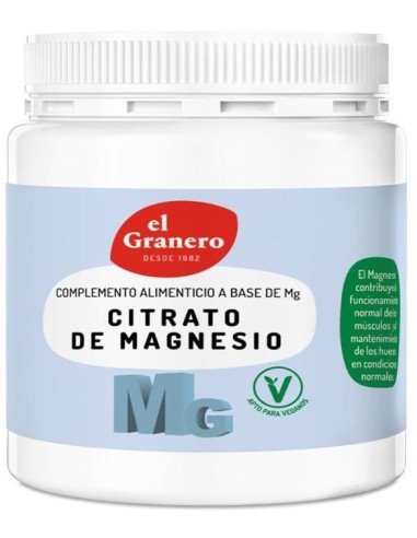 Citrato De Magnesio 250 Gr de El Granero