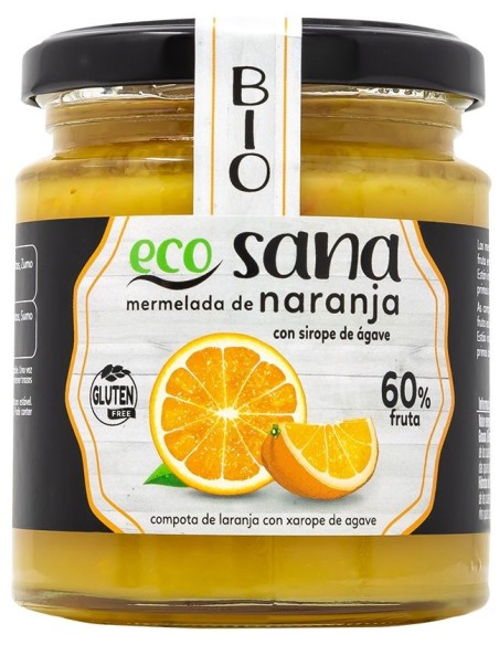 Mermelada de Naranja con Sirope de Ágave Bio