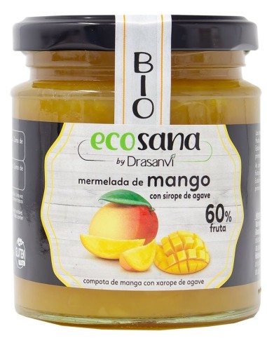 Mermelada de Mango con Sirope de Ágave Bio
